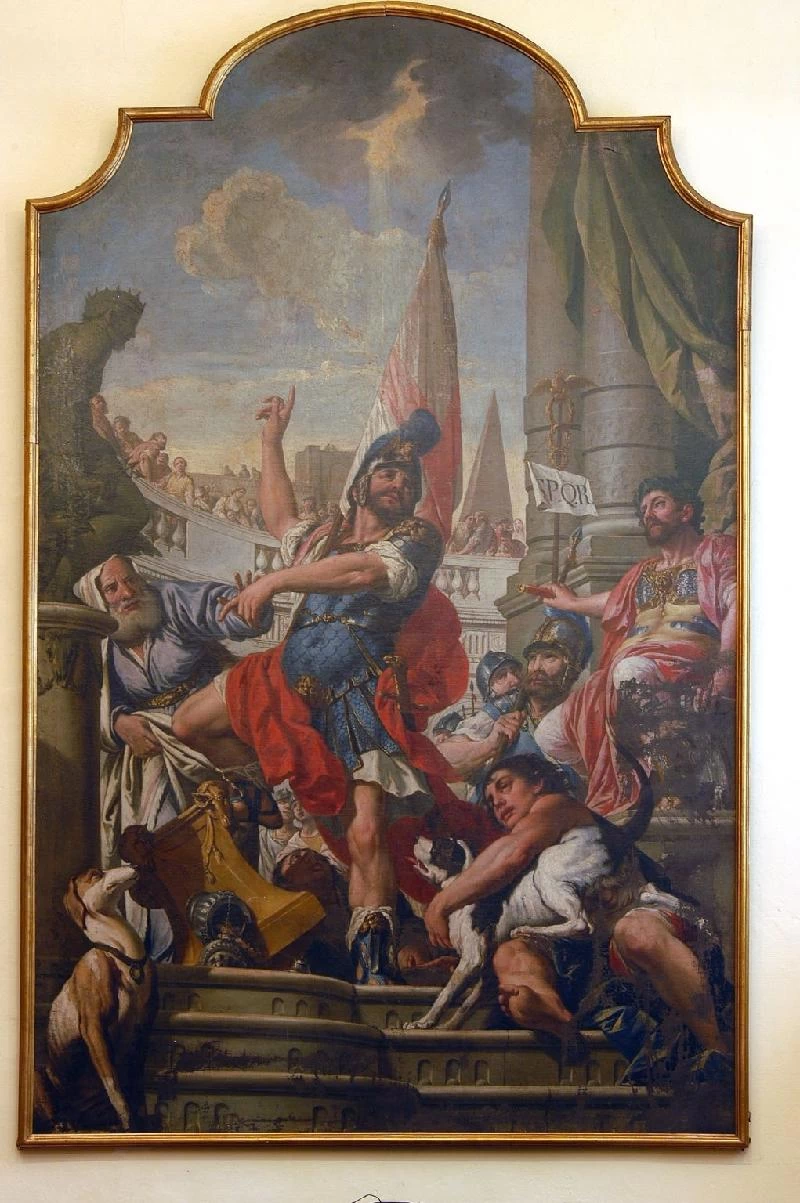 Giacomo Ceruti, il Pitocchetto - 116, Sant'Alessandro abbatte l'altare pagano